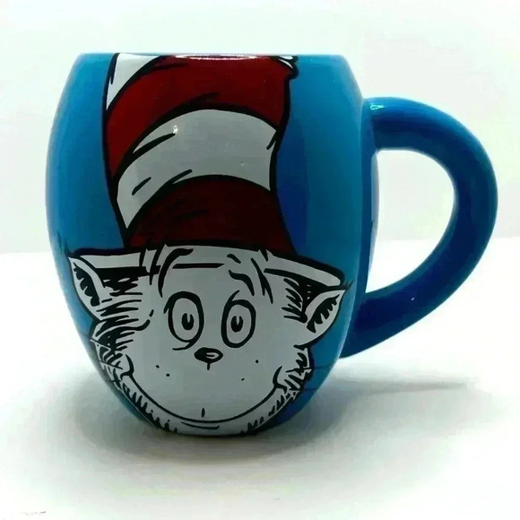 Dr Seuss Cat In The Hat 18 oz Collectible Coffee Mug - Picture 1 of 3